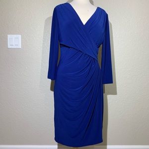 Lauren Ralph Lauren Blue Dress Size 12 NWT